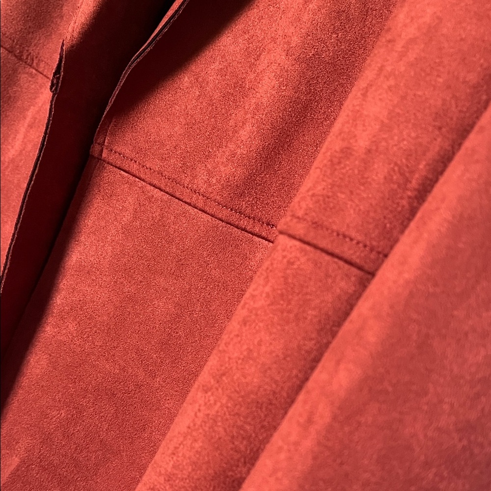 Rust Longline Coat - image 2